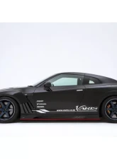 Varis FRP Front Fender with Carbon Louver Fins for Nissan GT-R R35 2011-2016                                     - VANI-090(D) - Image 5