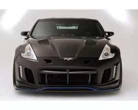 Varis Arising 2 Front Bumper Under Lip Carbon for Nissan 370Z Z34 2009-2018