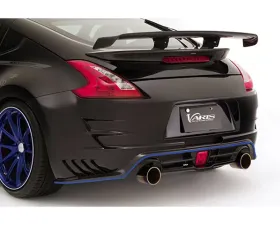 Varis Arising 2 Rear FRP Bumper with Carbon Under Nissan 370Z Z34 2009-2018