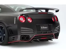 Varis Kamikaze-R Rear Bumper for Nissan GT-R R35 CBA 2008, All FRP Material