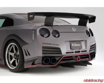 Varis Kamikaze-R Rear Bumper for Nissan GT-R R35 CBA 2008, All FRP Material - VANI-111