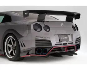 Varis Kamikaze-R Rear Bumper for Nissan GT-R R35 DBA 2009-2019, All FRP Material