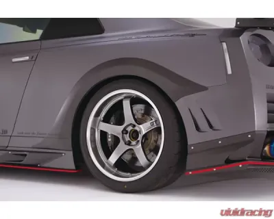 Varis Rear Carbon Over Fender for Nissan GTR R35 2009-2016, VANI-115, Lightweight Design - VANI-115