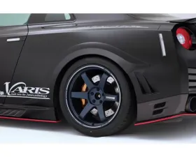 Varis Rear FRP Over Fender for Nissan GTR R35 2009-2016, Lightweight, Durable Design