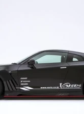 Varis Varis Rear FRP Under Skirt Side Splitter Fin for Nissan GTR R35 2009-2016                                     - VANI-127 - Image 2