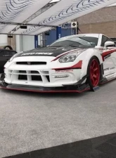 Varis Kamikaze-R V2 Super Sonic Kit for Nissan GT-R R35 2009-2019, All FRP Material                                     - VANI-201 - Image 9