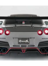 Varis Kamikaze-R Carbon Underspoiler Center Louver & Side Duct Fin Set for Nissan GT-R R35 2009-2016                                     - VANI-206 - Image 4