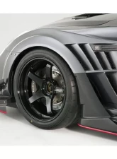 Varis Kamikaze-R Super Sonic Carbon Side Air Panel Single for Nissan GT-R R35 2009-2016                                     - VANI-211 - Image 3