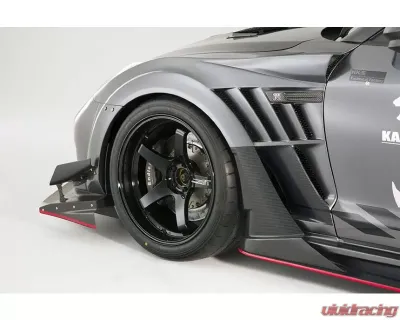 Varis Kamikaze-R Super Sonic FRP Side Air Panel for Nissan GT-R R35 2009-2016 - VANI-212
