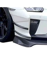 Varis 19' Magnum Opus Ver.3 Double Canard Set for Nissan GT-R R35 2017-2019                                     - VANI-244C - Image 2