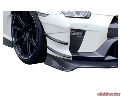Varis 19' Magnum Opus Ver.3 Double Canard Set for Nissan GT-R R35 2017-2019 - VANI-244C