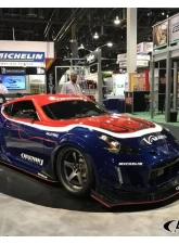 Varis Kamikaze-Z Widebody Front Bumper with Diffuser for Nissan 370Z Z34 2009-2019                                     - VANI-307 - Image 6