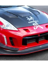 Varis Kamikaze-Z Widebody VSDC Front Diffuser for Nissan 370Z Z34 2009-2019                                     - VANI-309 - Image 6