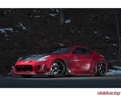Varis Kamikaze-Z Widebody VSDC Front Diffuser for Nissan 370Z Z34 2009-2019 - VANI-309