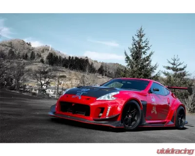 Varis Kamikaze-Z Widebody VSDC Front Diffuser Nissan 370Z