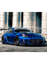 Varis Kamikaze-Z Widebody VSDC Front Diffuser for Nissan 370Z Z34 2009-2019                                     - VANI-309 - Image 5