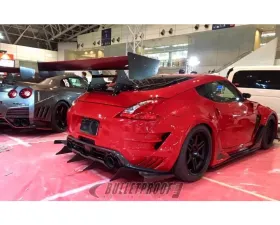 Varis Kamikaze-Z Widebody Rear Fender Set FRP for Nissan 370Z Z34 2009-2019