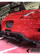 Varis Kamikaze-Z Widebody Rear Diffuser & Side Fins for Nissan 370Z Z34 2009-2019                                     - VANI-321 - Image 4