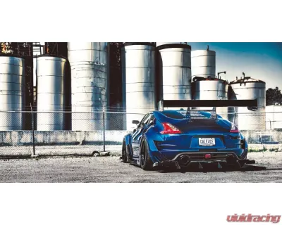 Varis Kamikaze-Z Widebody Rear Diffuser & Side Fins for Nissan 370Z Z34 2009-2019 - VANI-321