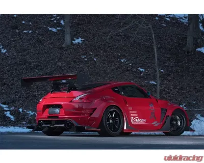Varis Kamikaze-Z Widebody Side Splitter Fin (Carbon) for Nissan 370Z Z34 2009-2019 - VANI-322