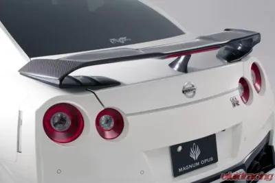Varis Magnum Opus '18 Carbon Fiber Rear Wing for Nissan GT-R R35 2017-2019 - VANI-238