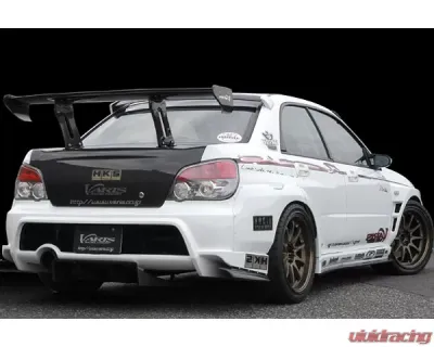 Varis 3-Piece Rear Set for Subaru WRX GDB C-D-E 2002-2022, Lightweight Material - VASU-038