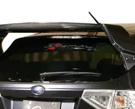 Varis FRP Rear Wing Ver.1 with FRP Wing Base for Subaru WRX/STi 2007-2014