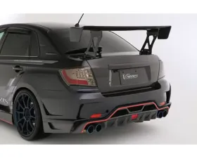 Varis Half Rear Carbon Diffuser for Subaru STi GVB Sedan 2008-2016, Lightweight Design