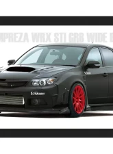 Varis FRP Wide Body Full Kit for Subaru WRX GRB 2008-2016, VASU-134                                     - VASU-134 - Image 2