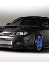 Varis Wide Body Full Kit C for Subaru WRX GRB 2008-2016 | FRP-VSDC Front Diffuser                                     - VASU-136 - Image 2