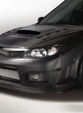 Varis Wide Body Full Kit C for Subaru WRX GRB 2008-2016 | FRP-VSDC Front Diffuser                                     - VASU-136 - Image 2