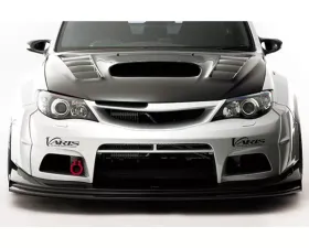 Varis FRP Wide Body Side Splitter Fin for Subaru STi GVB Sedan 2008-2016