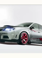 Varis FRP Wide Body Full Kit for Subaru STi GVB Sedan 2008-2016, VASU-140                                     - VASU-140 - Image 4