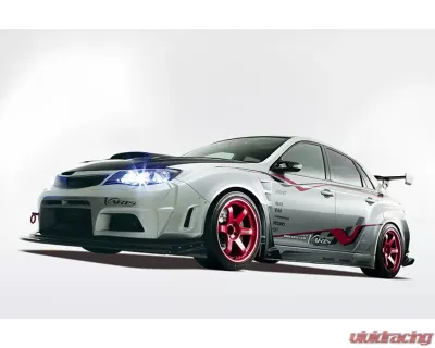 Varis Carbon Wide Body VSDC Full Kit D & Front Diffuser for Subaru STi GVB Sedan 2008-2016 - VASU-143