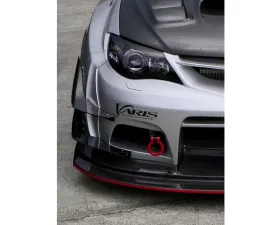 Varis FRP Single Hyper Canard Set for Subaru WRX GRB 2008-2016 Wide Body Bumper