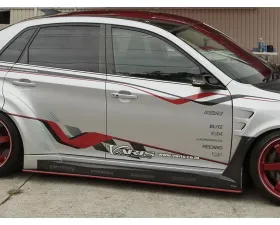 Varis Widebody Big Underboard Air Flowing Guard (Carbon) for Subaru WRX | STI GVB 2007-2014