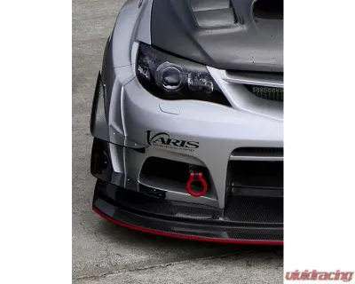 Varis FRP Double Hyper Canard Set for Subaru WRX GRB 2008-2016 Wide Body Bumper - VASU-150