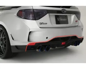 Varis FRP Ultimate Rear Bumper for Subaru STi GRB 2008-2016, VASU-160, Lightweight Design