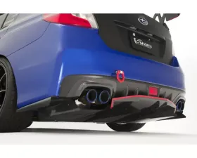 Varis Half Rear Carbon Diffuser for Subaru WRX VAB 2015-2016, Lightweight Design