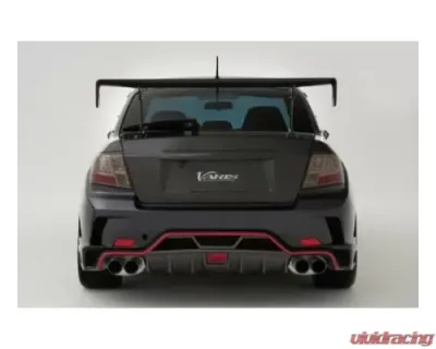 Varis Ultimate Rear Bumper Side Splitter Fin Set for Subaru WRX | STI GVB Sedan 2008-2014 - VASU-177
