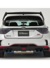 Varis Ultimate Carbon Rear Diffuser for Subaru WRX | STI GRB 2008-2014 VASU-179                                     - VASU-179 - Image 2