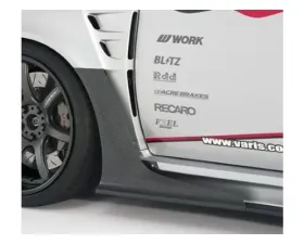 Varis Ver.2 Widebody Front Fender Side Air Panel Set Carbon for Subaru WRX STI GVB 2007-2014