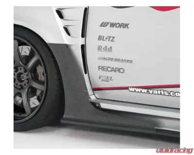Varis Ver.2 Widebody Front Fender Side Air Panel Set Carbon for Subaru WRX STI GVB 2007-2014 - VASU-190