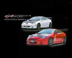 Varis Arising 2 Front Half Bumper for 2000-2005 Toyota Celica ZZT23, Lightweight Material