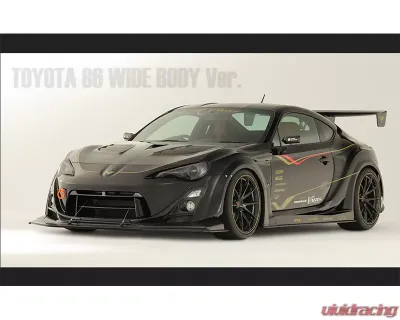 Varis FRP Arising 2 Rear Bumper for Toyota GT-86 ZN6 2013-2015, Lightweight Material - VATO-052