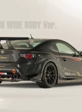 Varis FRP Arising 2 Rear Bumper for Toyota GT-86 ZN6 2013-2015, Lightweight Material                                     - VATO-052 - Image 2