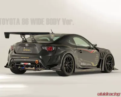 Varis FRP Arising 2 Rear Bumper for Toyota GT-86 ZN6 2013-2015, Lightweight Material - VATO-052