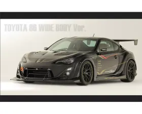 Varis FRP Wide Body Kit A for Toyota GT-86 ZN6 2013-2015 - No Front Diffuser