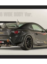 Varis FRP Wide Body Kit A for Toyota GT-86 ZN6 2013-2015 - No Front Diffuser                                     - VATO-055 - Image 2