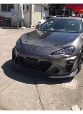 Varis Arising-II Front Bumper Ver.2 with Lip Spoiler FRP for Toyota GT-86 ZN6 2017-2019                                     - VATO-108F - Image 10